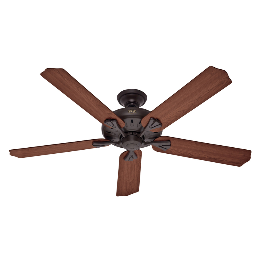 Hunter 60 in Royal Oak New Bronze Ceiling Fan with Remote ENERGY STAR