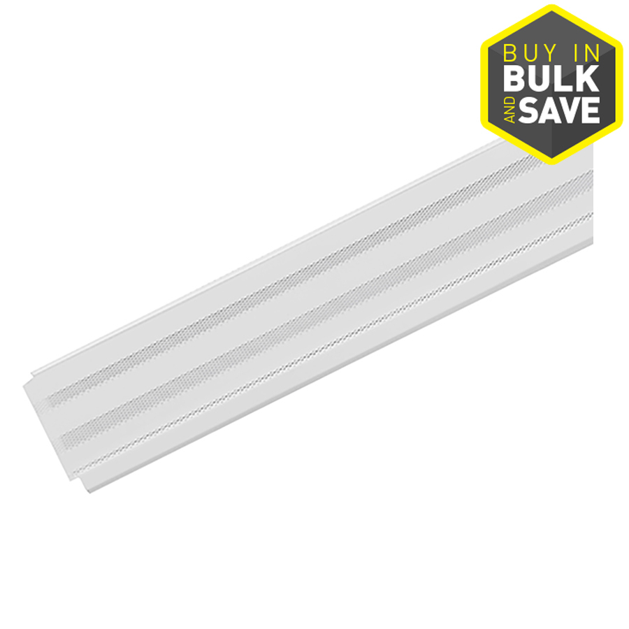 Amerimax 5 in x 3 ft White Diamond Gutter Shield