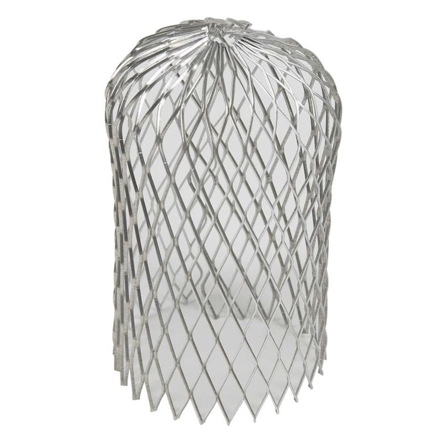 Amerimax Galvanized Metal Expanded Galvanized Downspout Leaf Strainer