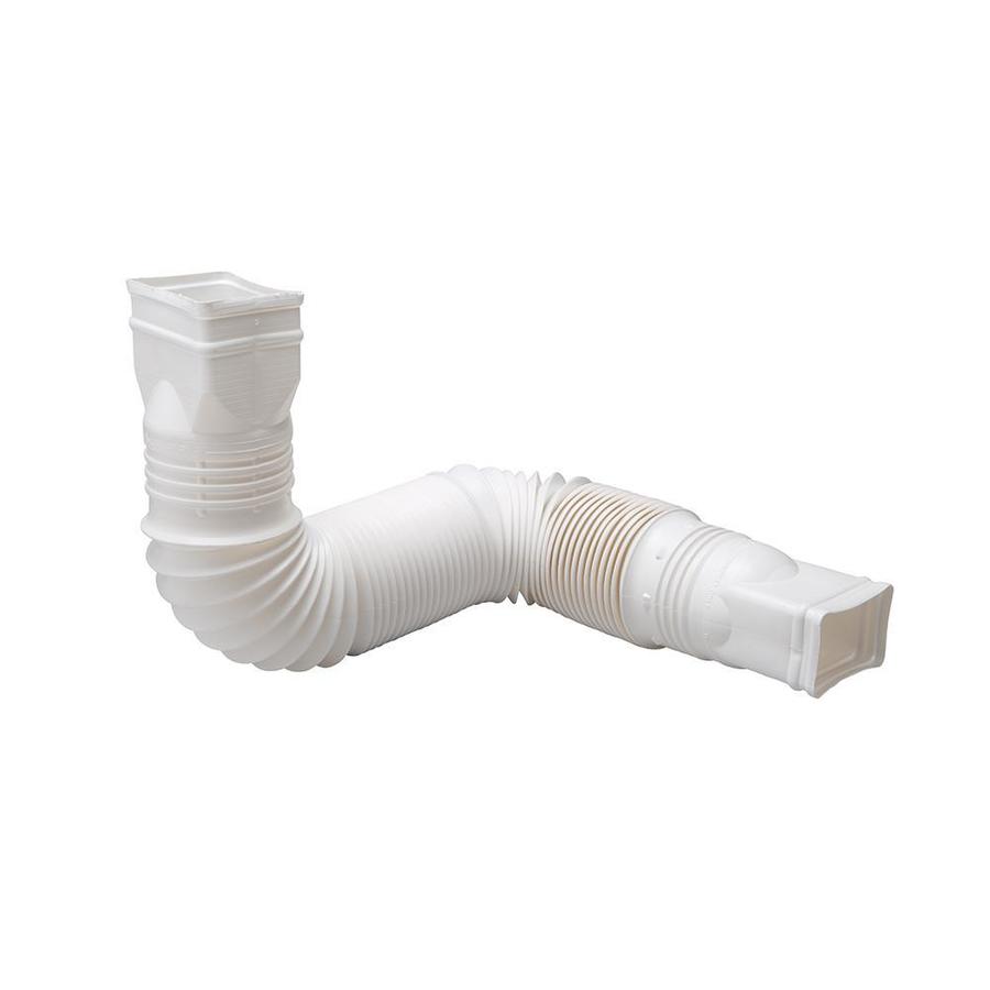 Amerimax White Vinyl Flex A Spout