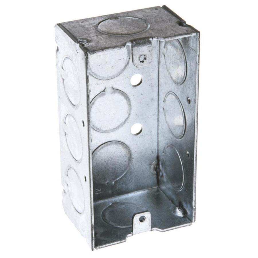 Raco 1 Gang Gray Metal Interior New Work Standard Handy Celing/Wall Electrical Box