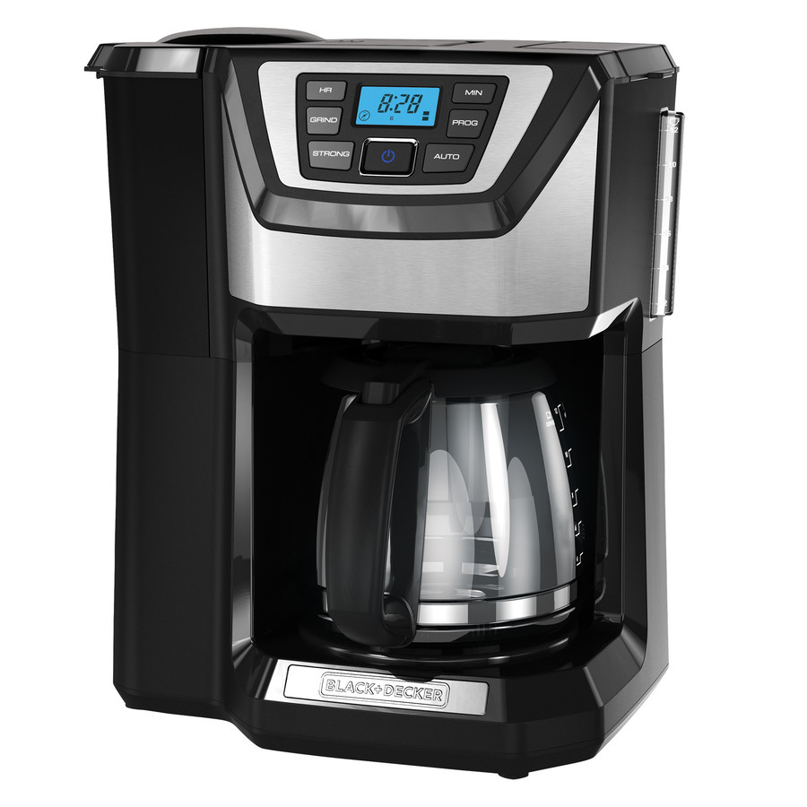 BLACK+DECKER 12-Cup Mill and Brew Coffeemaker | CM5000B