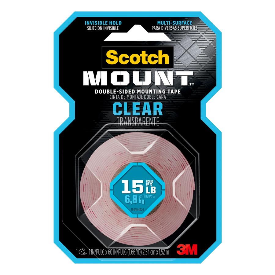 Scotch 1 in x 5 ft Two Sided Tape