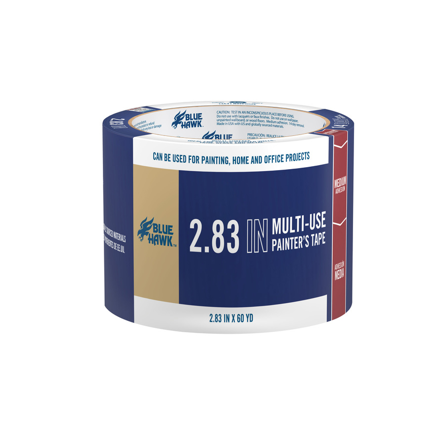 Blue Hawk 2.83 in x 180 ft Multi Surface Painters Tape