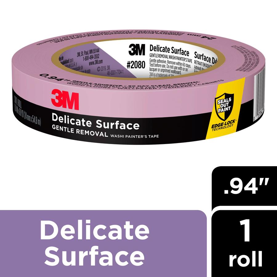 3M Safe Release 0.94 in x 180 ft Delicate Painters Tape