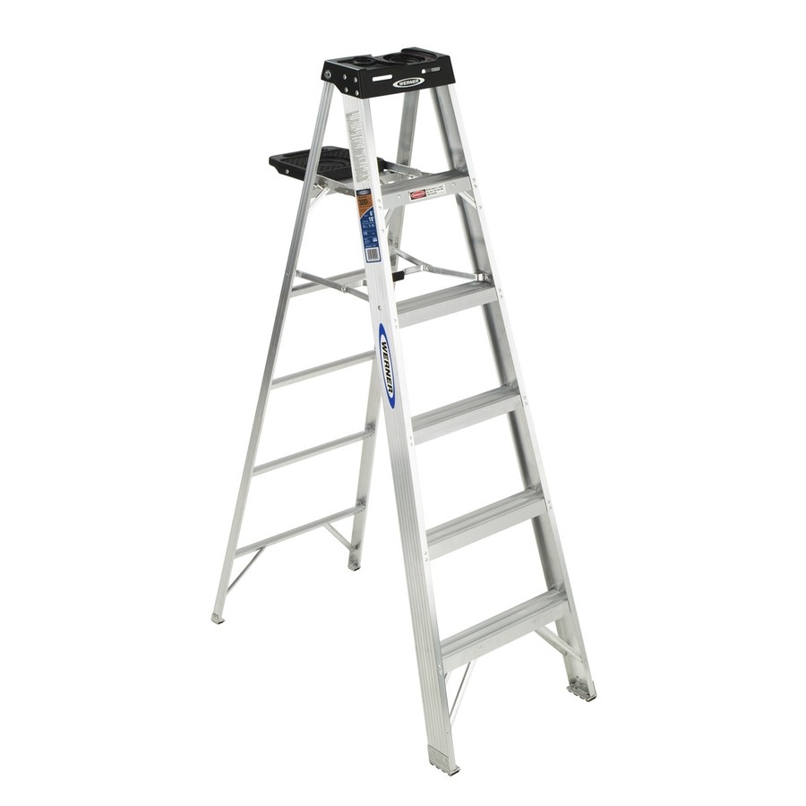 Werner 6 ft Aluminum 300 lb Type IA Step Ladder