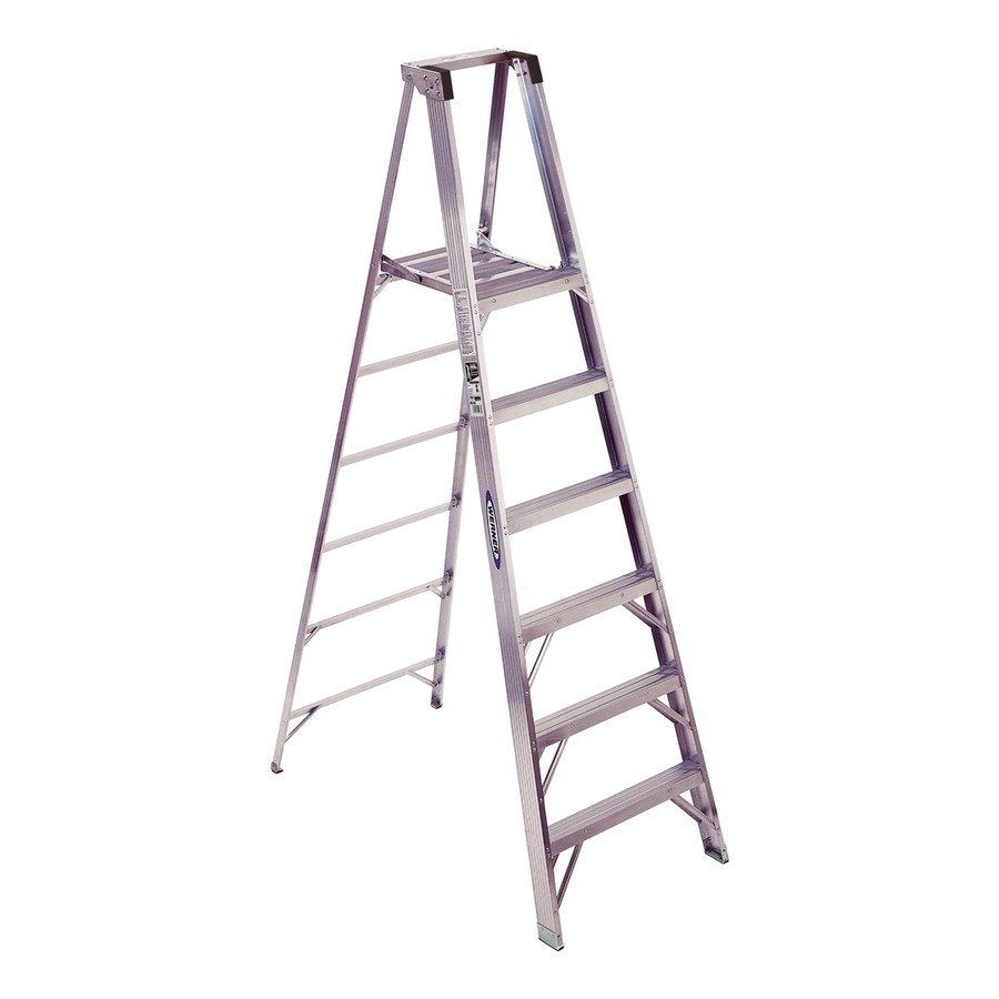 Werner 6 ft Aluminum 300 lb Type IA Platform Ladder