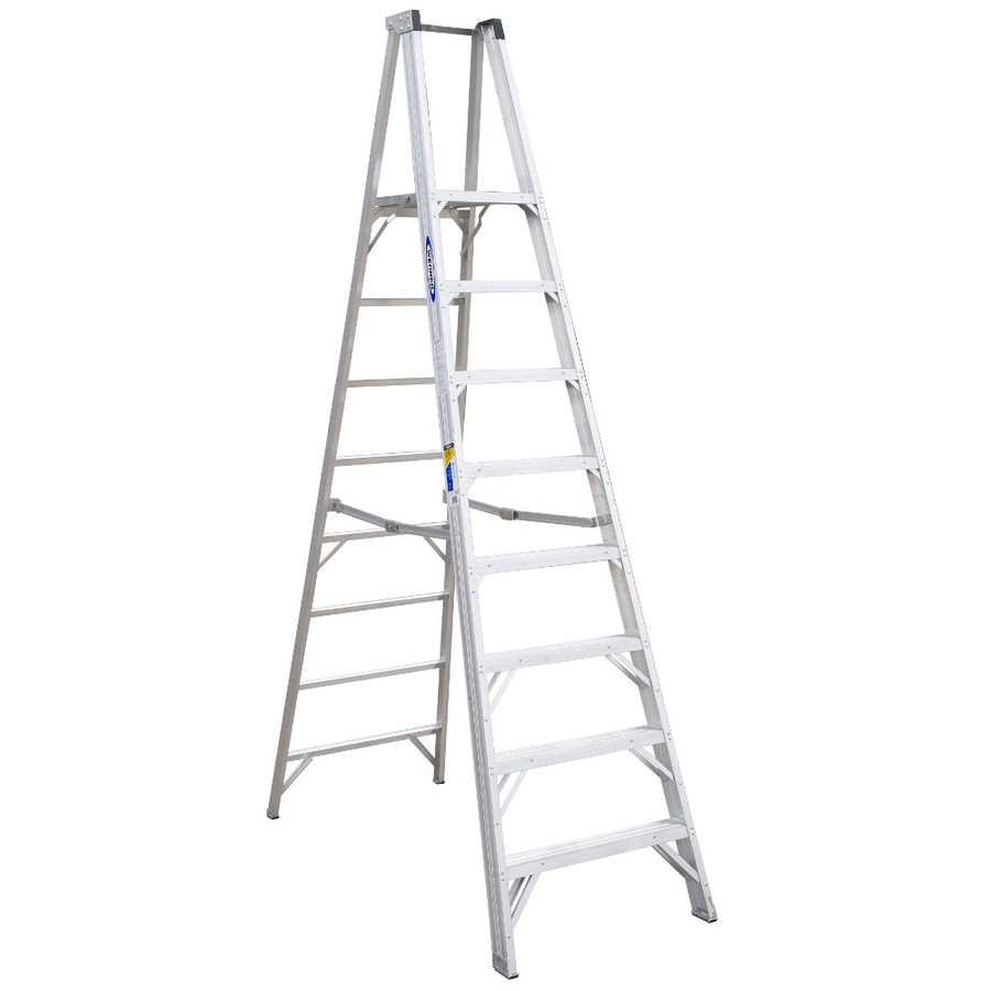 Werner 8 ft Aluminum 300 lb Type IA Platform Ladder