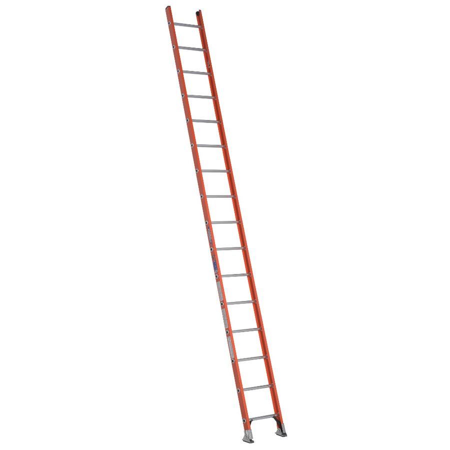 Werner 16 ft Fiberglass 300 lb Type IA Straight Ladder