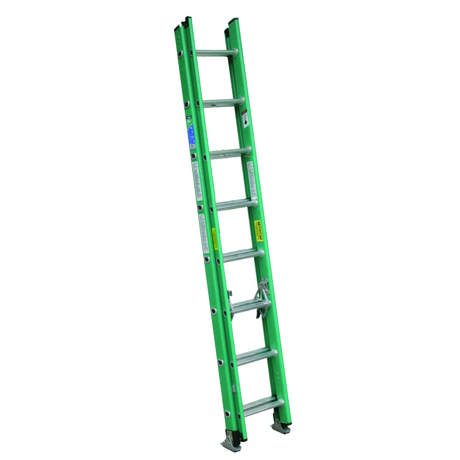 Werner 16 ft Fiberglass 225 lb Type II Extension Ladder