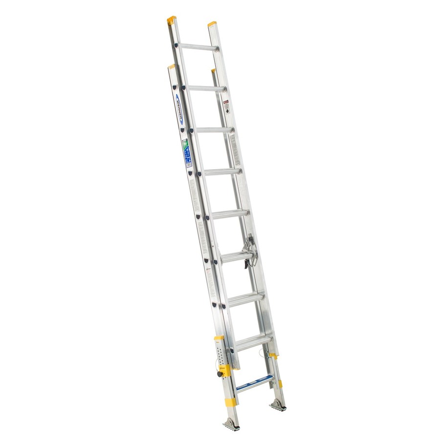 Werner 16 ft Aluminum 225 lb Type II Extension Ladder