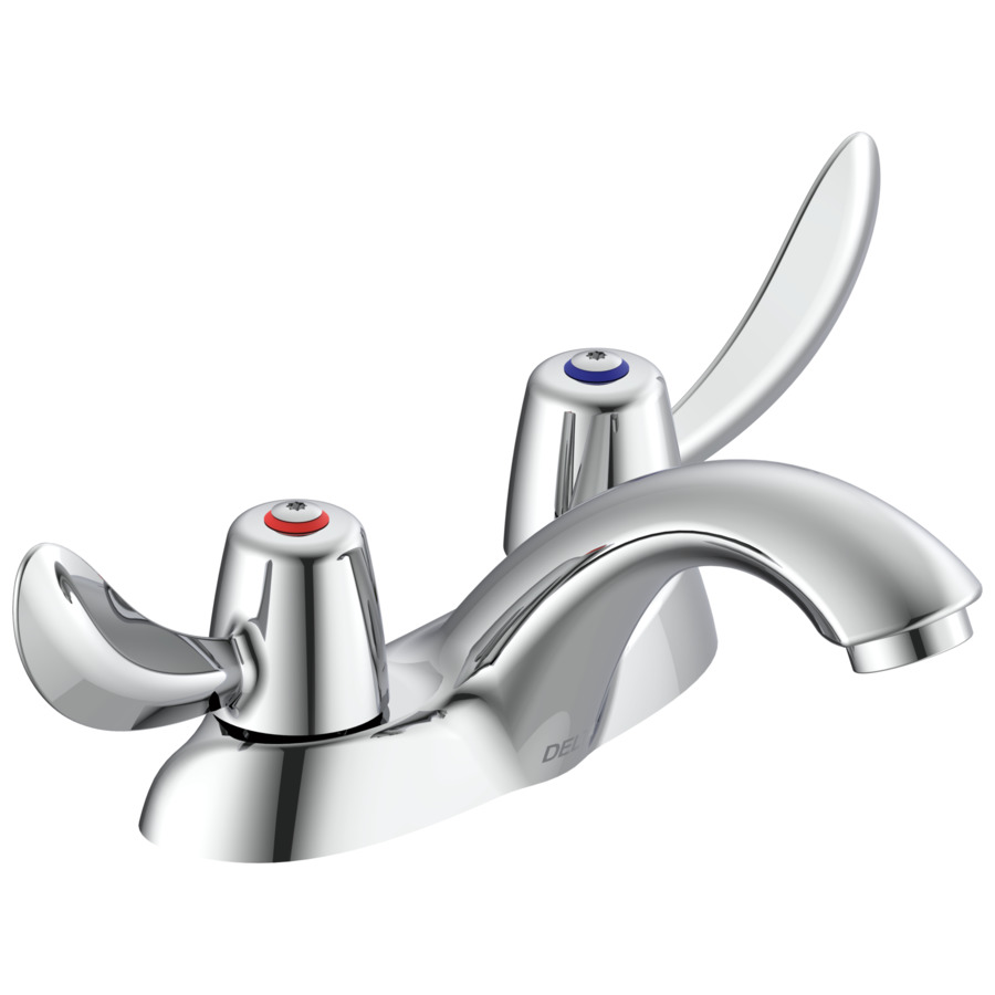 Delta Chrome 2 Handle Bathroom Sink Faucet