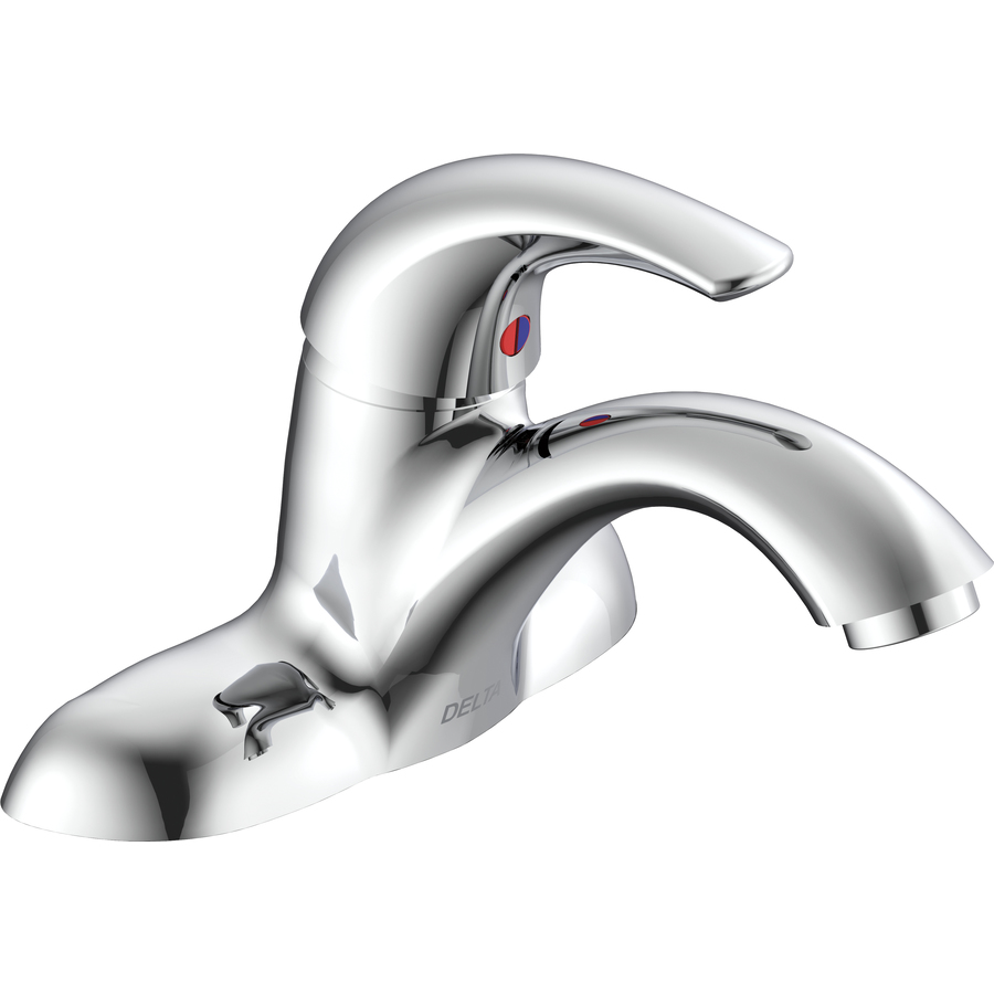 Delta Chrome 1 Handle Bathroom Sink Faucet