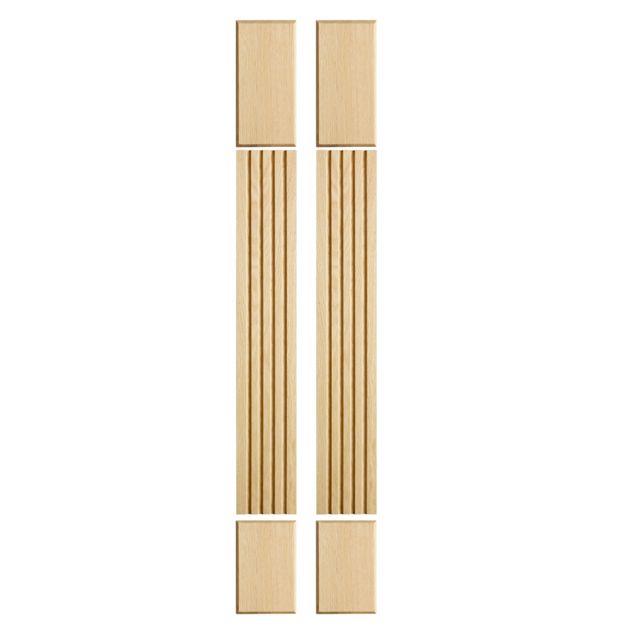 EverTrue 49 x 2 Stain Grade Oak Classic Pilasters