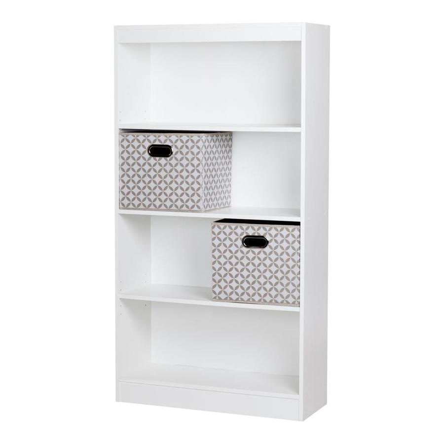 South Shore Furniture South Shore Furniture Axess Pure White 4 Shelf Bookcase 8050142k From Lowe S Daily Mail