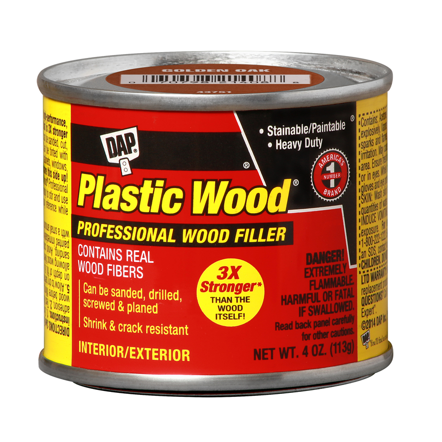 DAP Plastic Wood Golden Oak Solvent Wood Filler