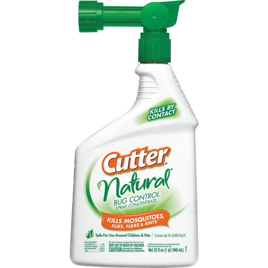 Cutter 32 Oz Natural Bug Control Spray Concentrate Ready To Spray