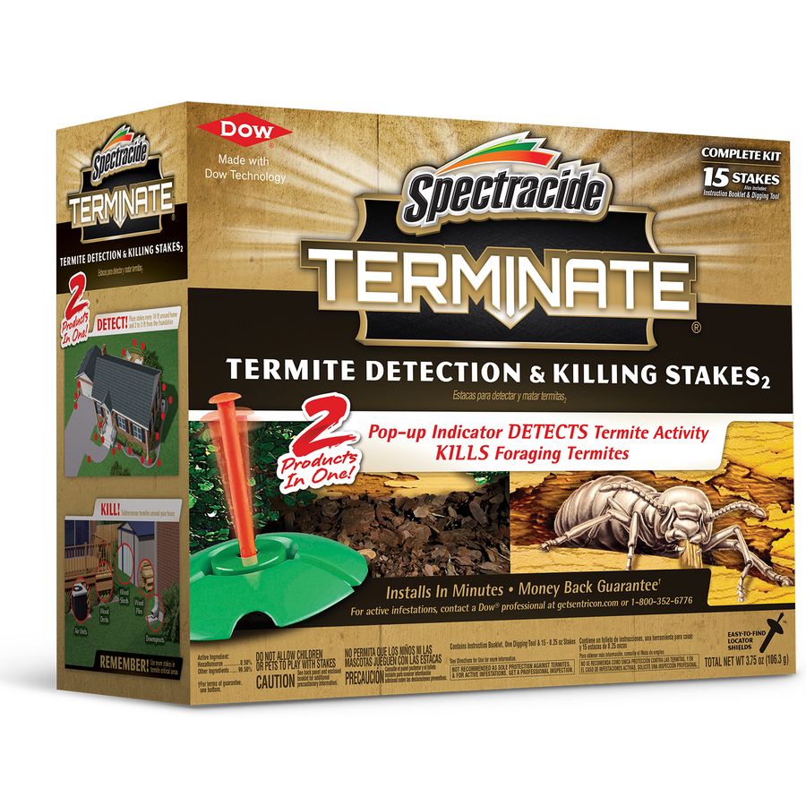 Spectracide 15 Count Spectracide Terminate Termite Detection & Killing Stakes