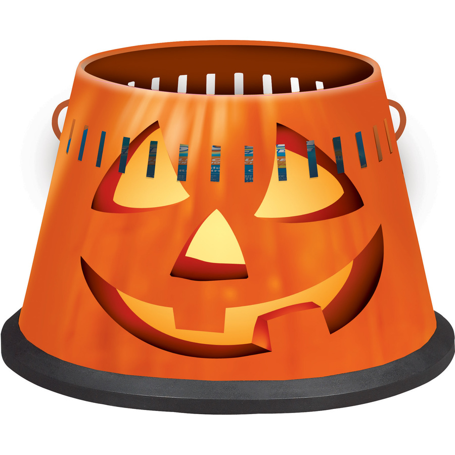 Cutter 4 in Halloween Painted Tabletop Citronella Candle