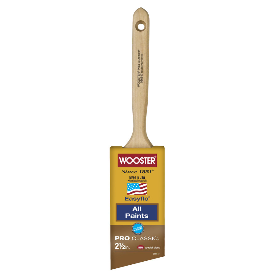 Wooster 2.5 in Angle Sash Synthetic Paint Brush