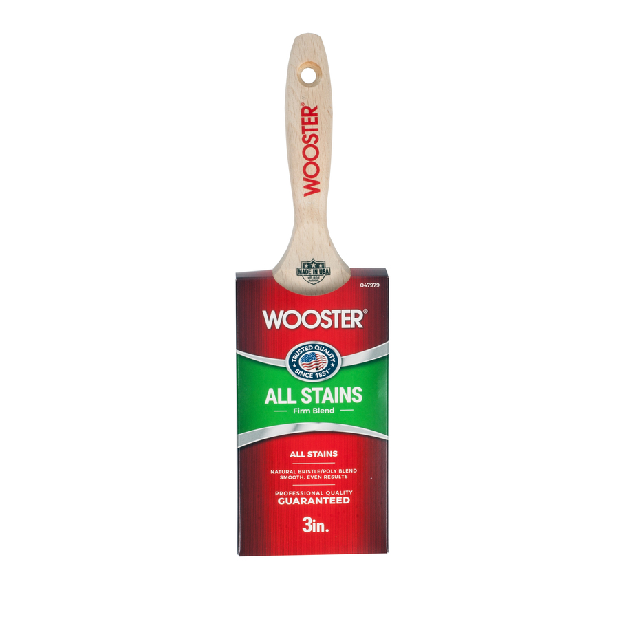 Wooster Trim Natural Paint Brush (Common 3 in; Actual 3.1 in)