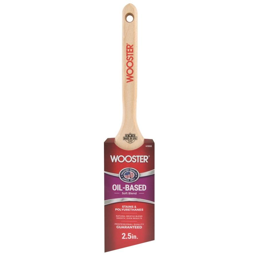 Wooster Angle Sash Natural Paint Brush (Common 2.5 in; Actual 2.6 in)