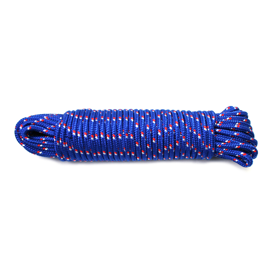 Blue Hawk 0.25 in x 100 ft Braided Polypropylene Rope