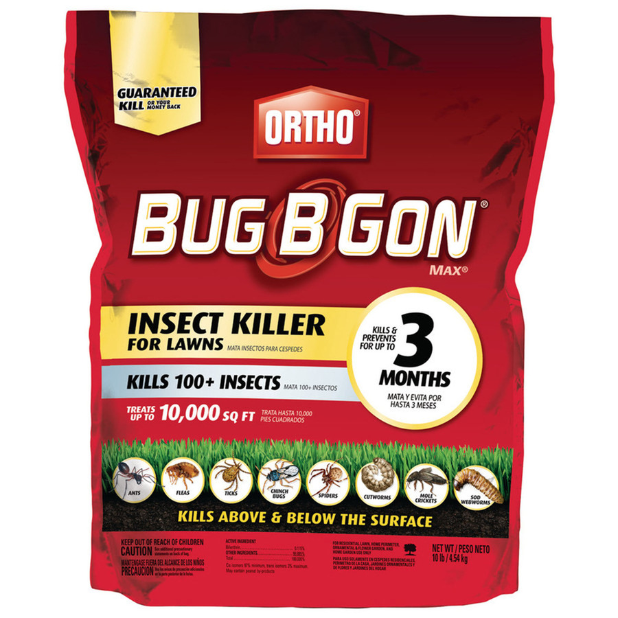 ORTHO 10 lbs Ortho Bug B Gon Max Insect Killer for Lawns Granules