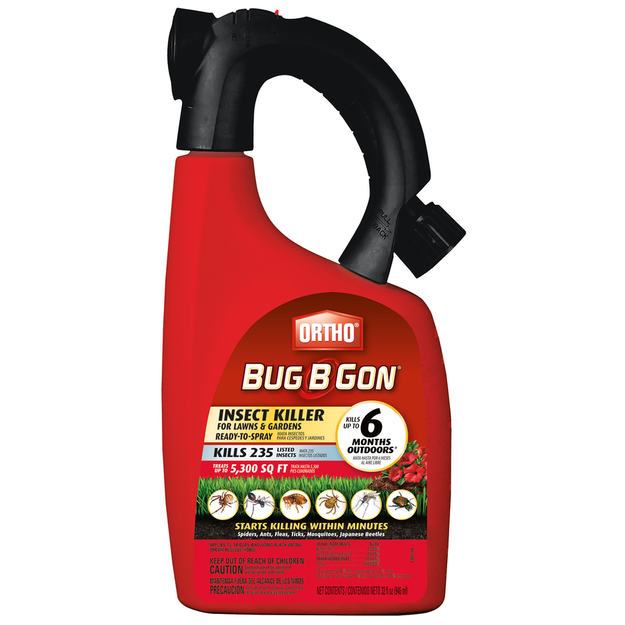 ORTHO 32 oz Bug B Gon Insect Killer for Lawns and Gardens Ready To Spray