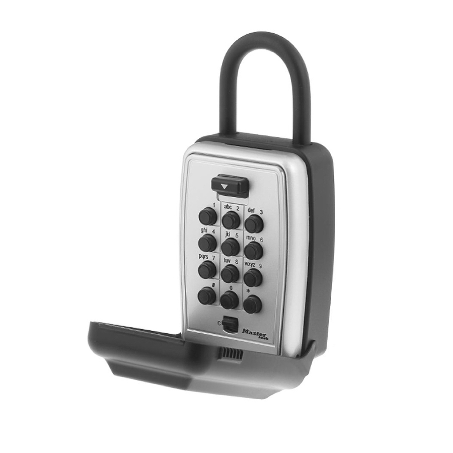 Master Lock Portable Push Button Lock Box
