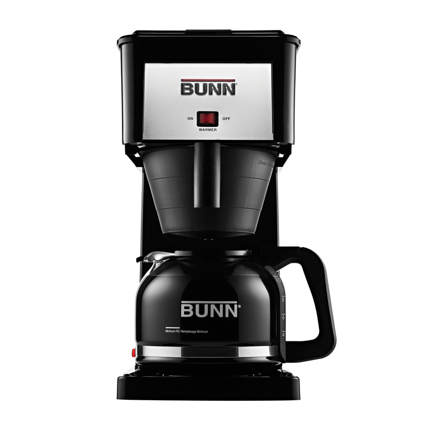 BUNN Velocity Brew 10-Cup Black Residential Drip Coffee Maker Stainless Steel | 38300.0064