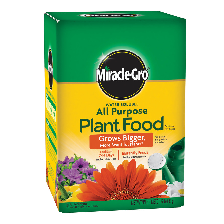 Miracle Gro 1.5 lb All Purpose Flower and Vegetable Food Water Soluble Granules (24 8 16)