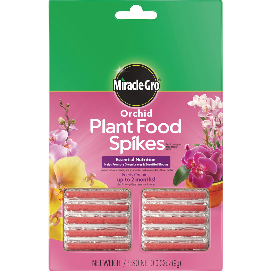Miracle Gro 1 Orchid Plant Food Flower Food Spikes (10 10 10)