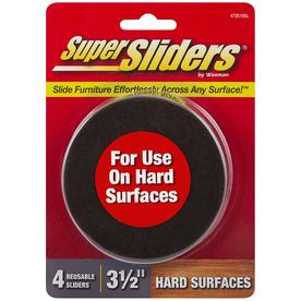 Furniture Sliders At Lowes Display Product Reviews For 4 Pack 3 1 2 Round Non Adhesive