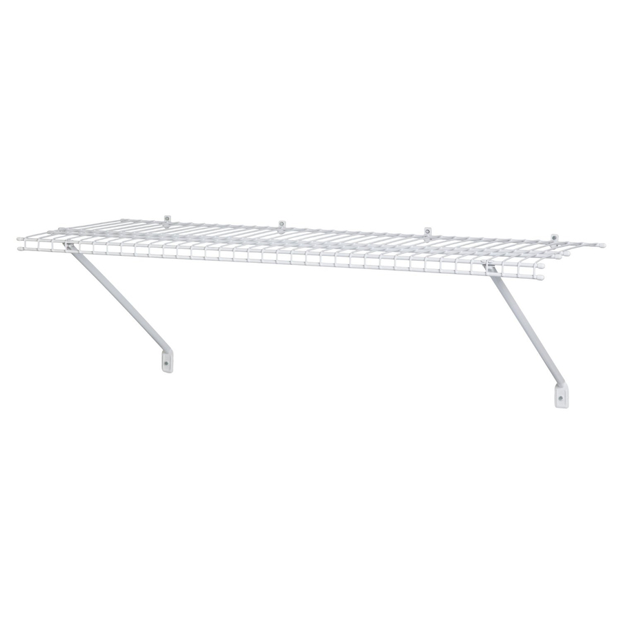 Shop ClosetMaid 48in Wire Wall Mounted Shelving at
