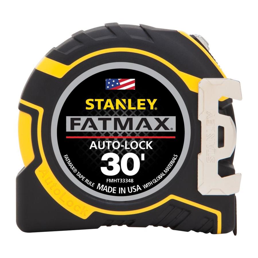 Stanley 30 ft Locking SAE Tape Measure