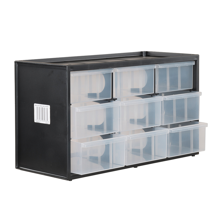 CRAFTSMAN Bin System 9-Compartment Plastic Small Parts Organizer | CMST40709