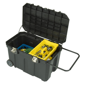 UPC 076174929782 product image for Stanley 19-in x 8.5-in Plastic Tool Chest (Black) | upcitemdb.com