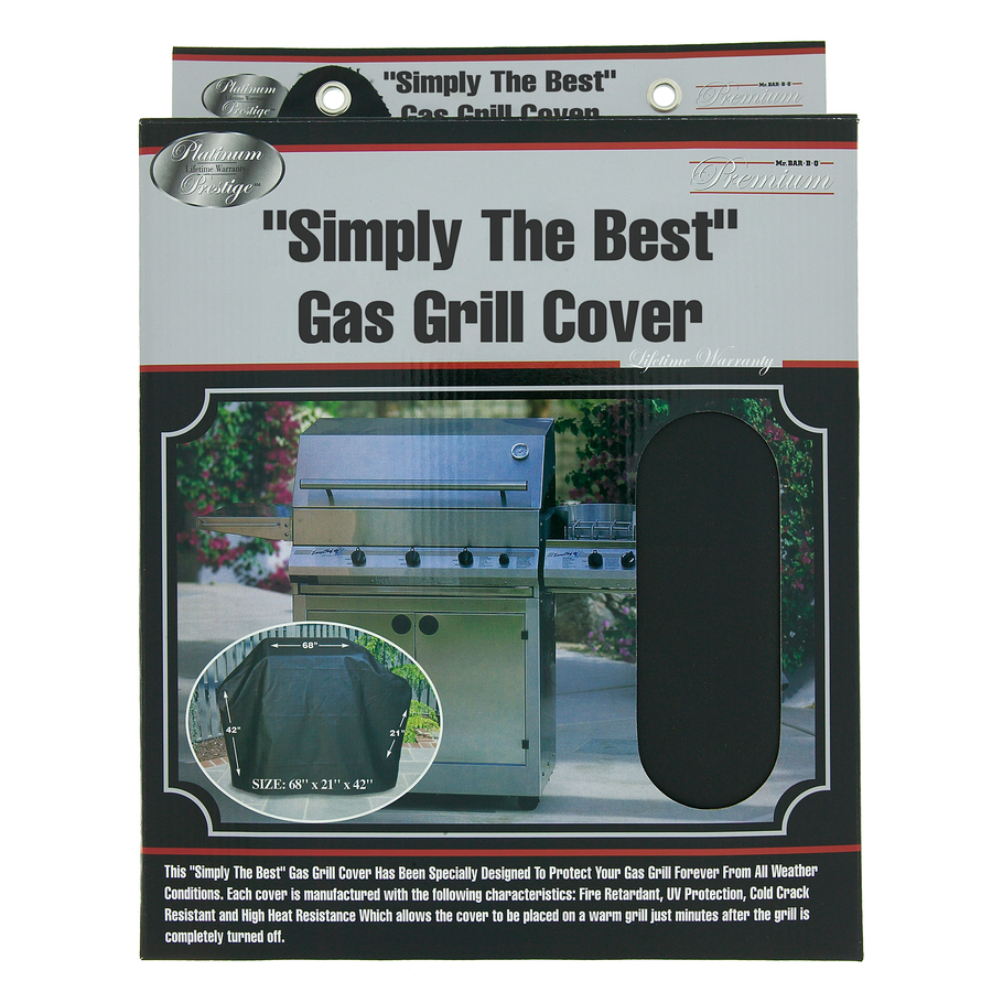 Mr. Bar B Q Mr. Bar B Q Vinyl 68 in Gas Grill Cover