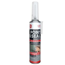 Caulk At Lowes Display Product Reviews For Point And Seal Silicone 2 7 25 Oz Clear Caulk