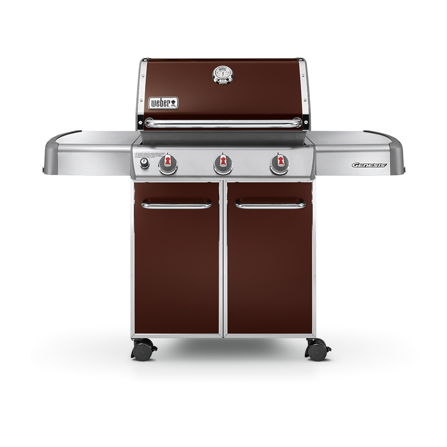 Weber Genesis E 310 Espresso 3 Burner (38,000 BTU) Liquid Propane Gas Grill