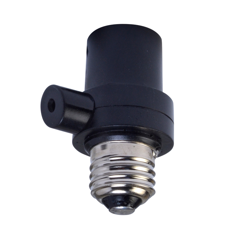 Woods In/Out Socket W/Photocell Bronze