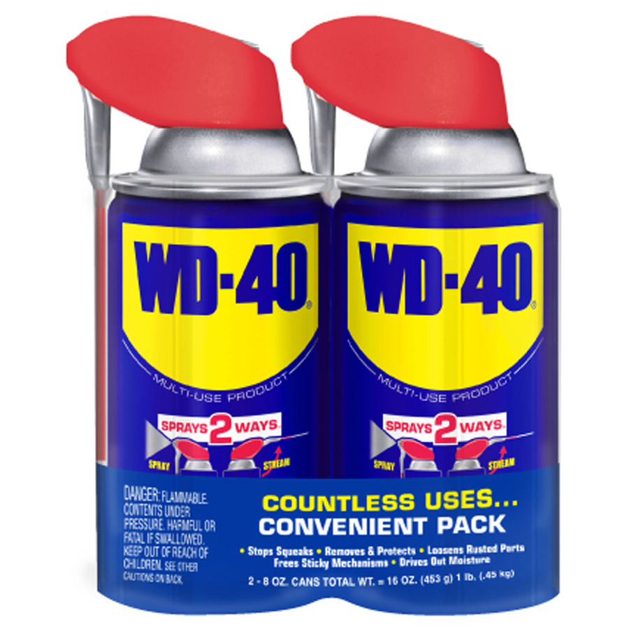 WD 40 2 Count 8 oz Hardware Lubricant