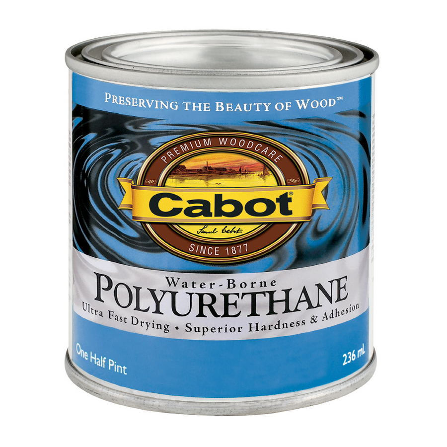 Cabot Half Pint Water Based Polyurethane Satin