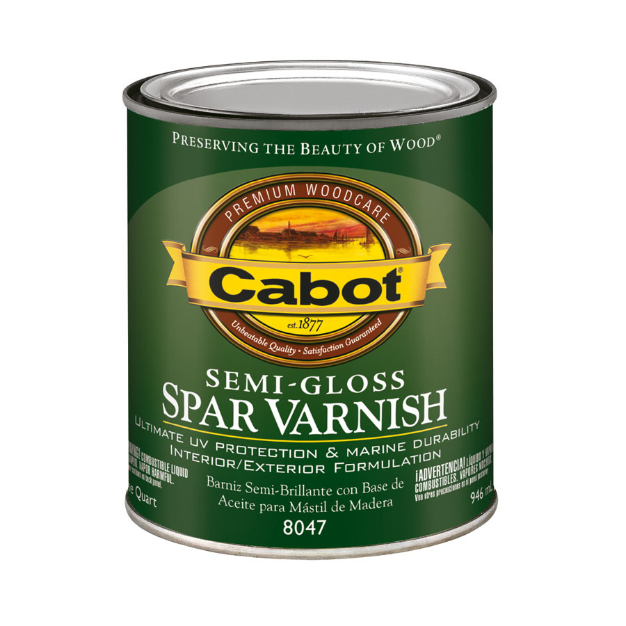 Cabot Quart Spar Varnish Semi Gloss