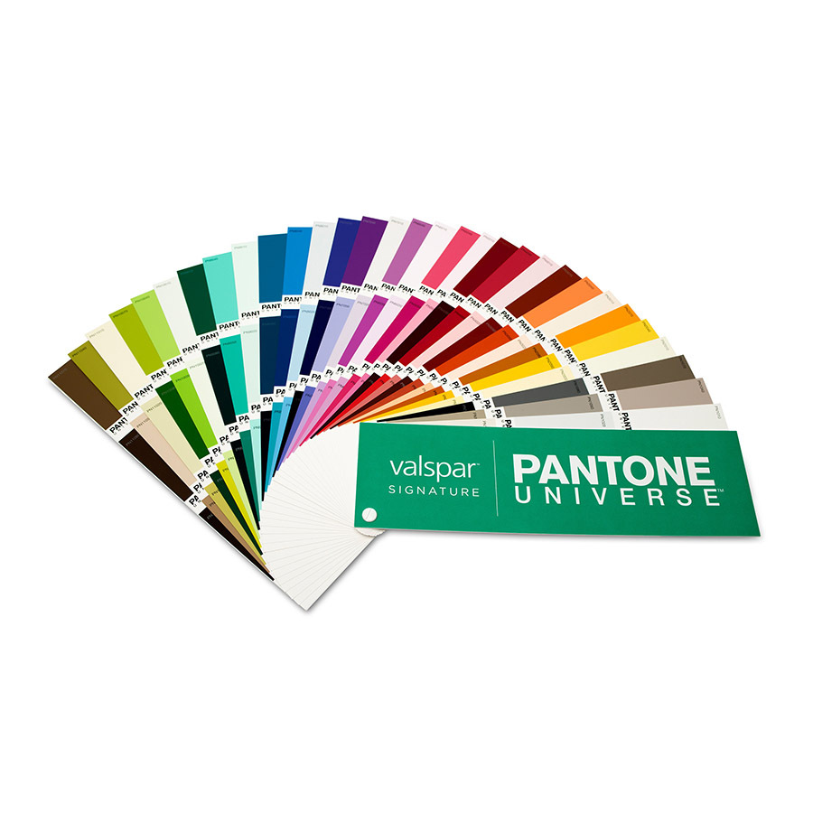 Pantone 100 Color Paint Fan Deck