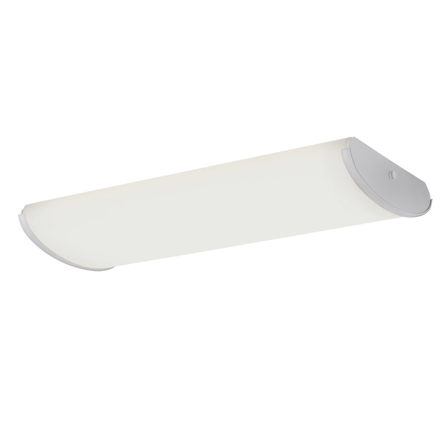 Portfolio 27 in L White Flush Mount Fluorescent Light ENERGY STAR