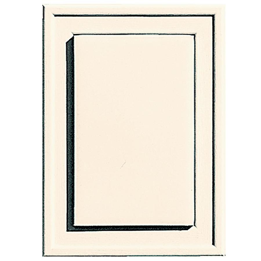 Builders Edge 4.5 in x 6.25 in Sandstone Beige Vinyl Universal Mounting Block