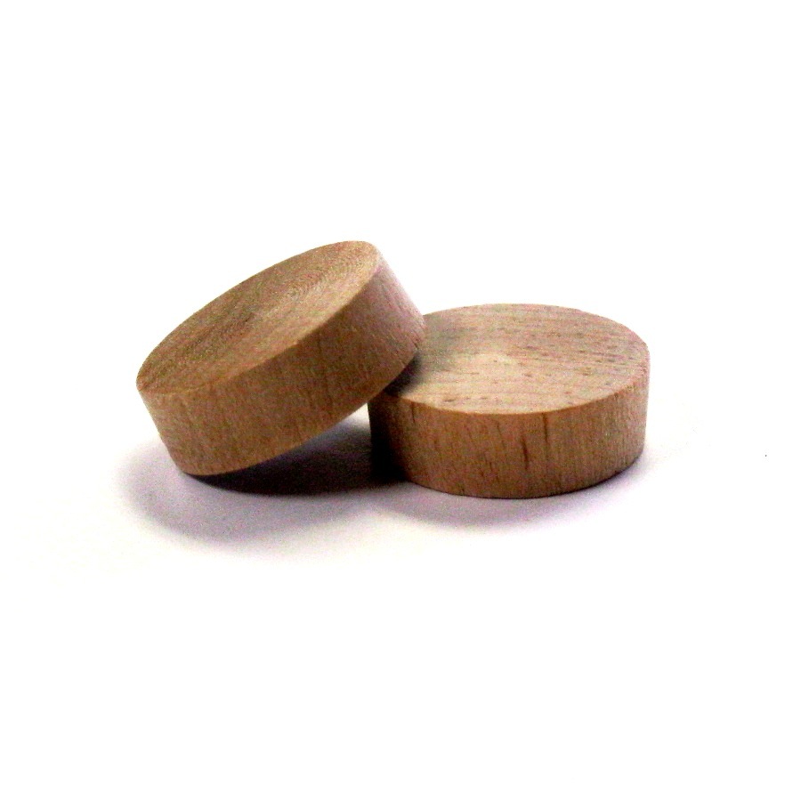 Madison Mill 0.75 in Poplar Flat Head Plug