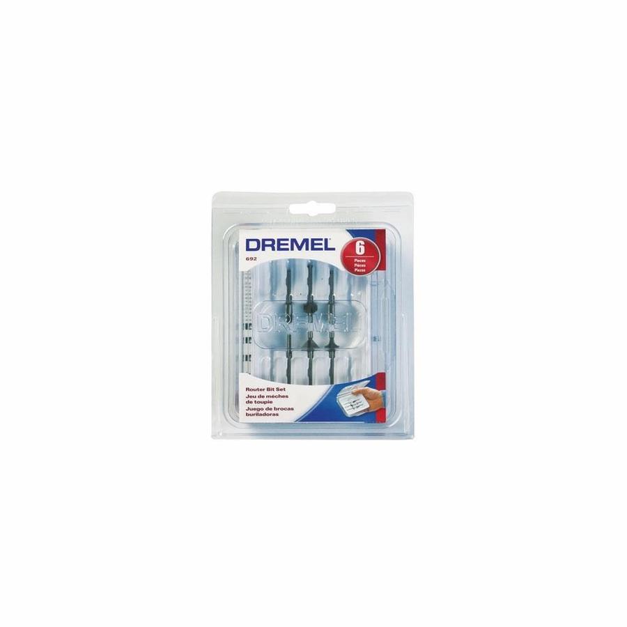 Dremel 6 Piece Router Bit Kit